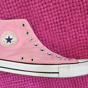 Converse Pink High-Top Sneakers